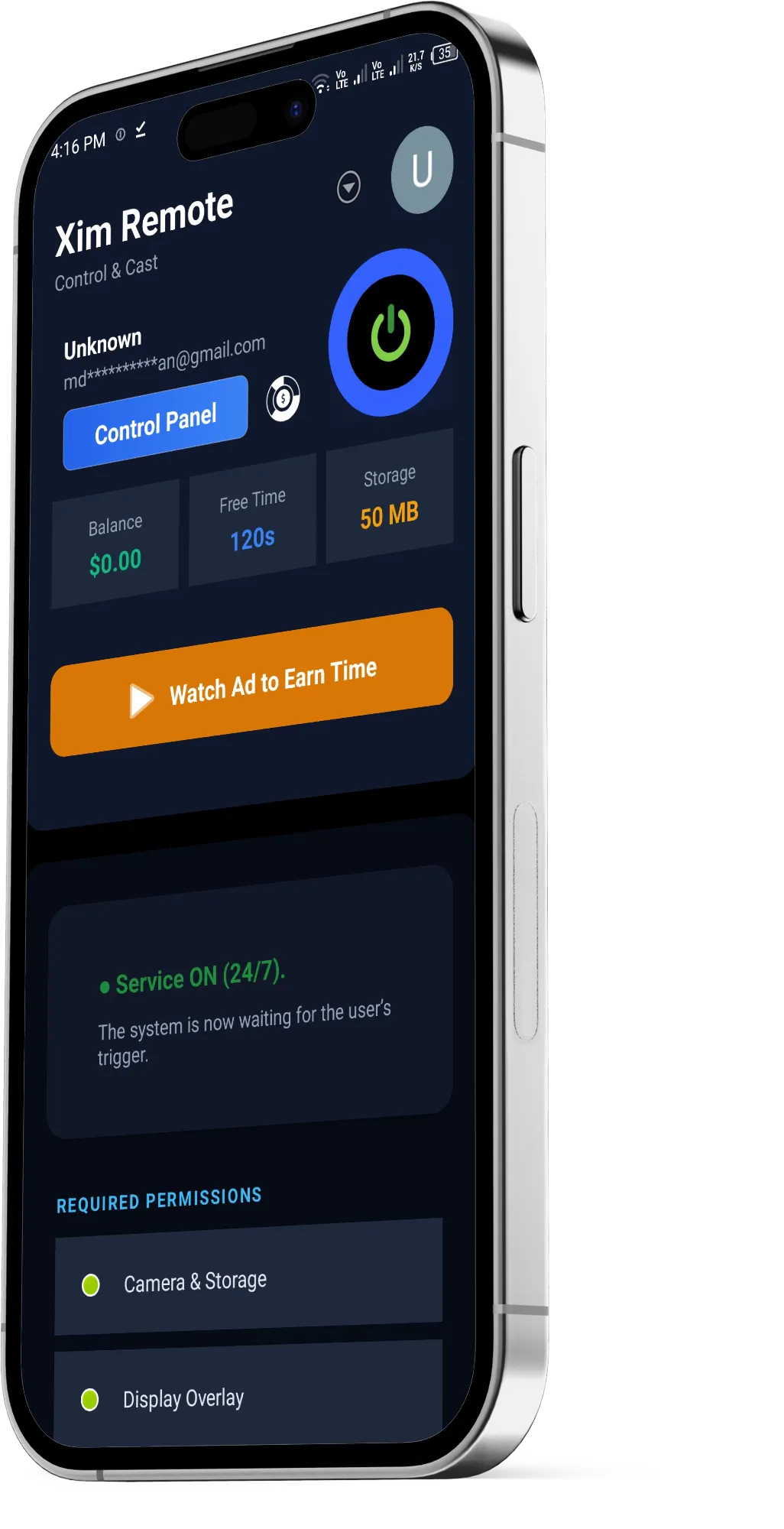 Xim Remote App Preview 1